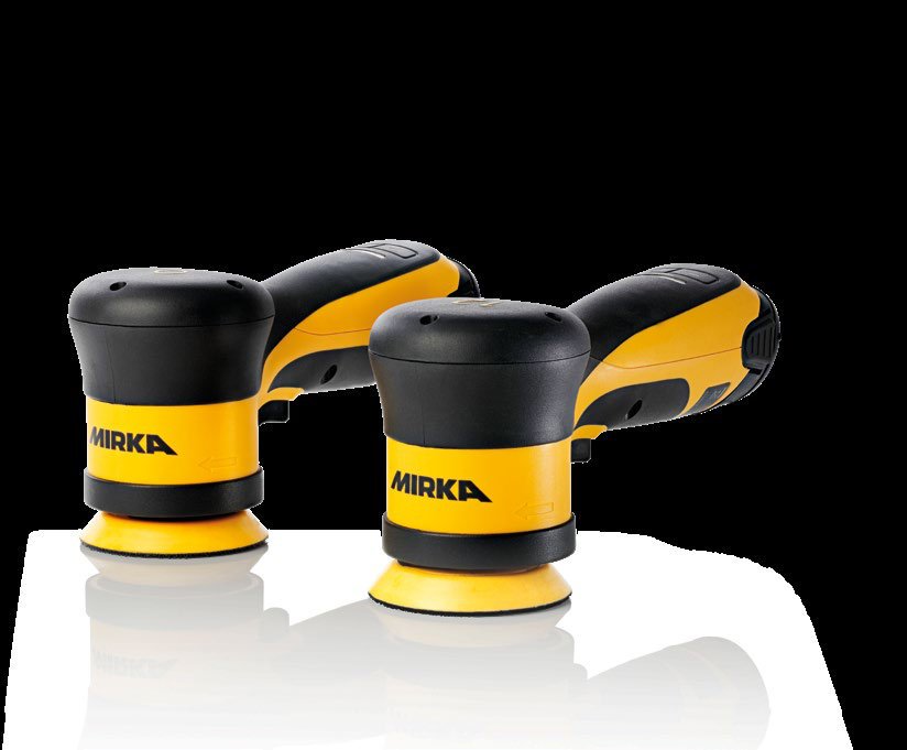 Mirka cordless polishers